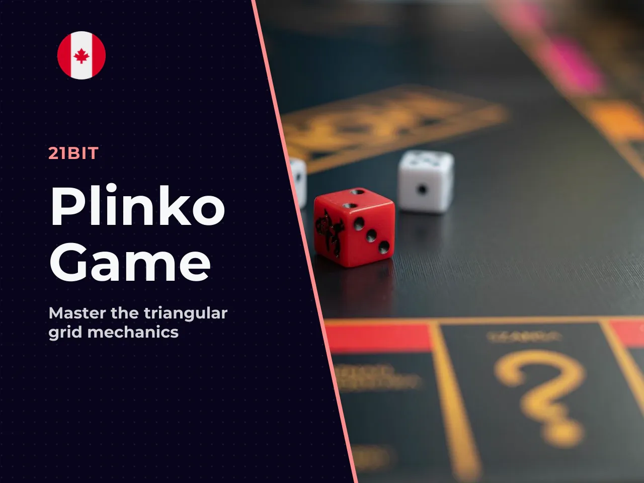 Plinko is a chance-based casino game
