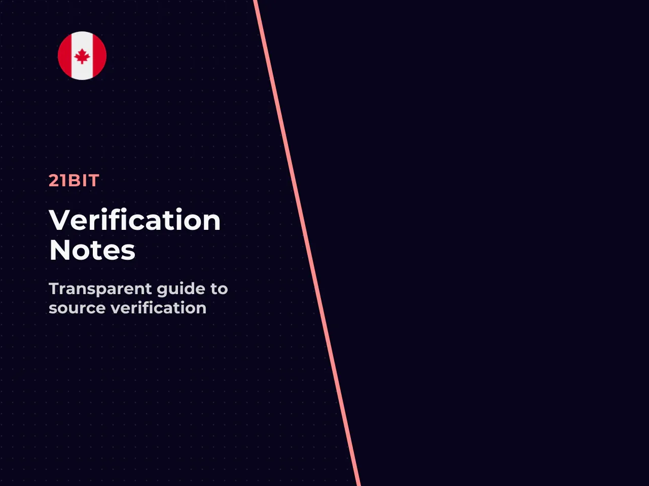 Appendix A Source and Verification Notes
