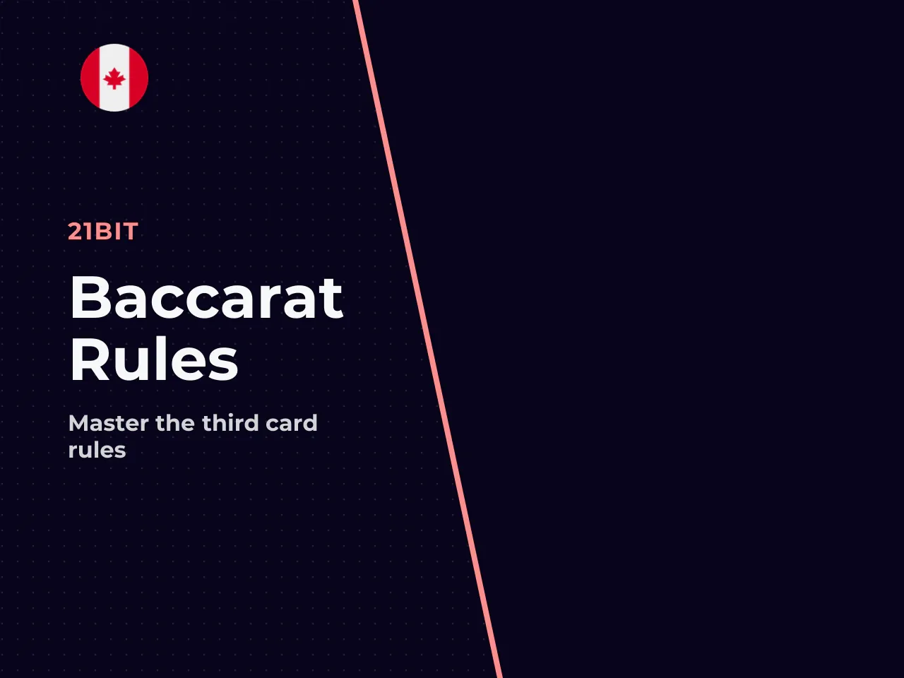 Banker rules and the third-card draw
