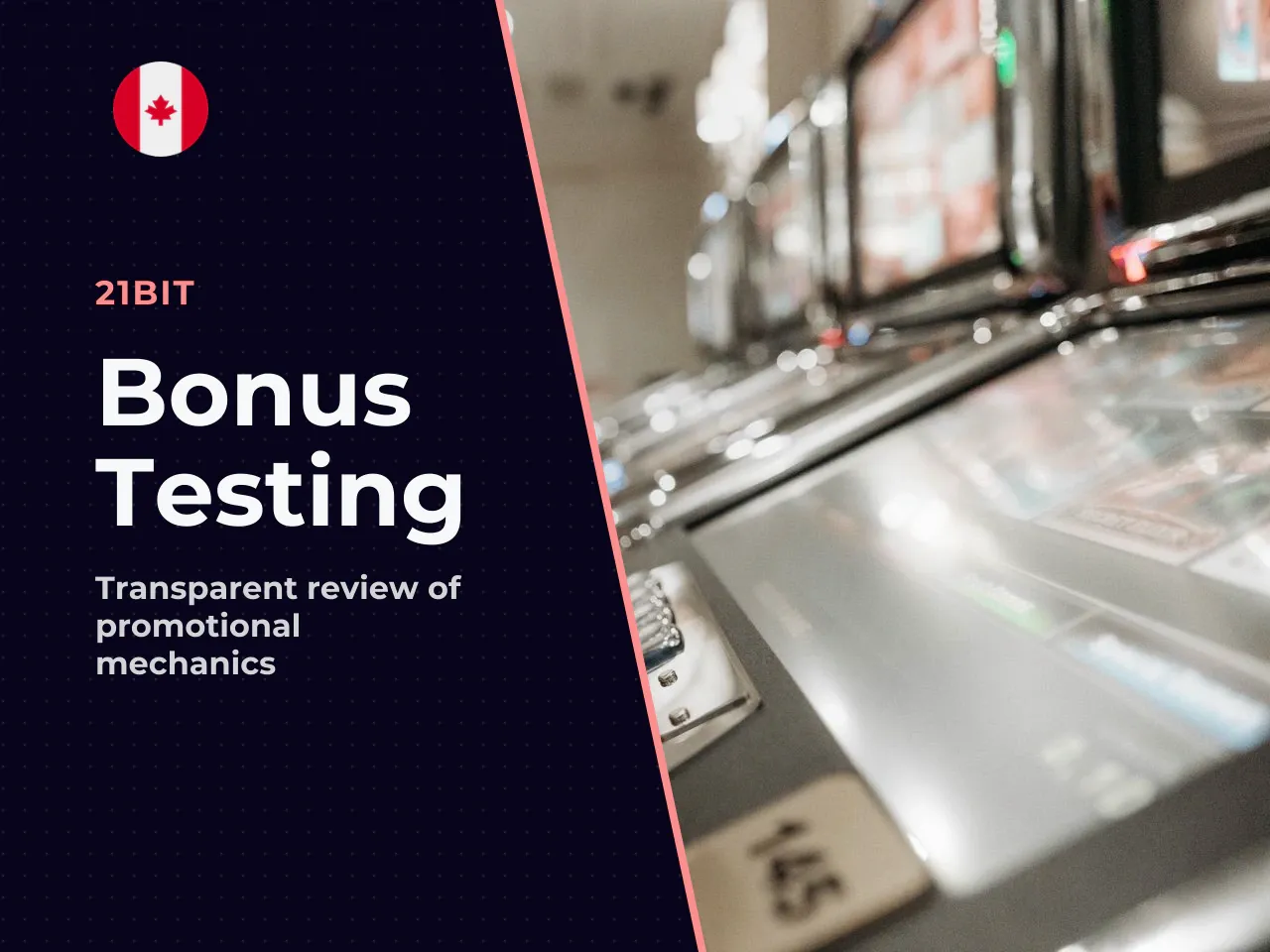 At 21Bit, the no-deposit offer works