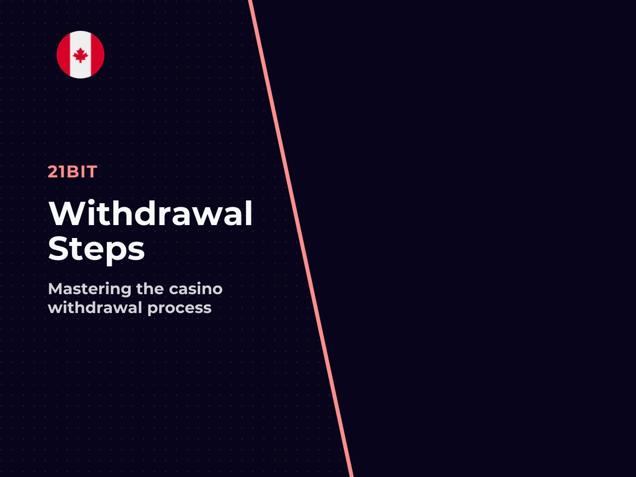 The withdrawal flow, decoded. Think of