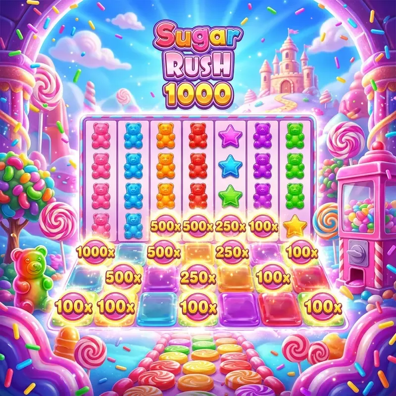 Sugar Rush 1000 Slot Review, Demo