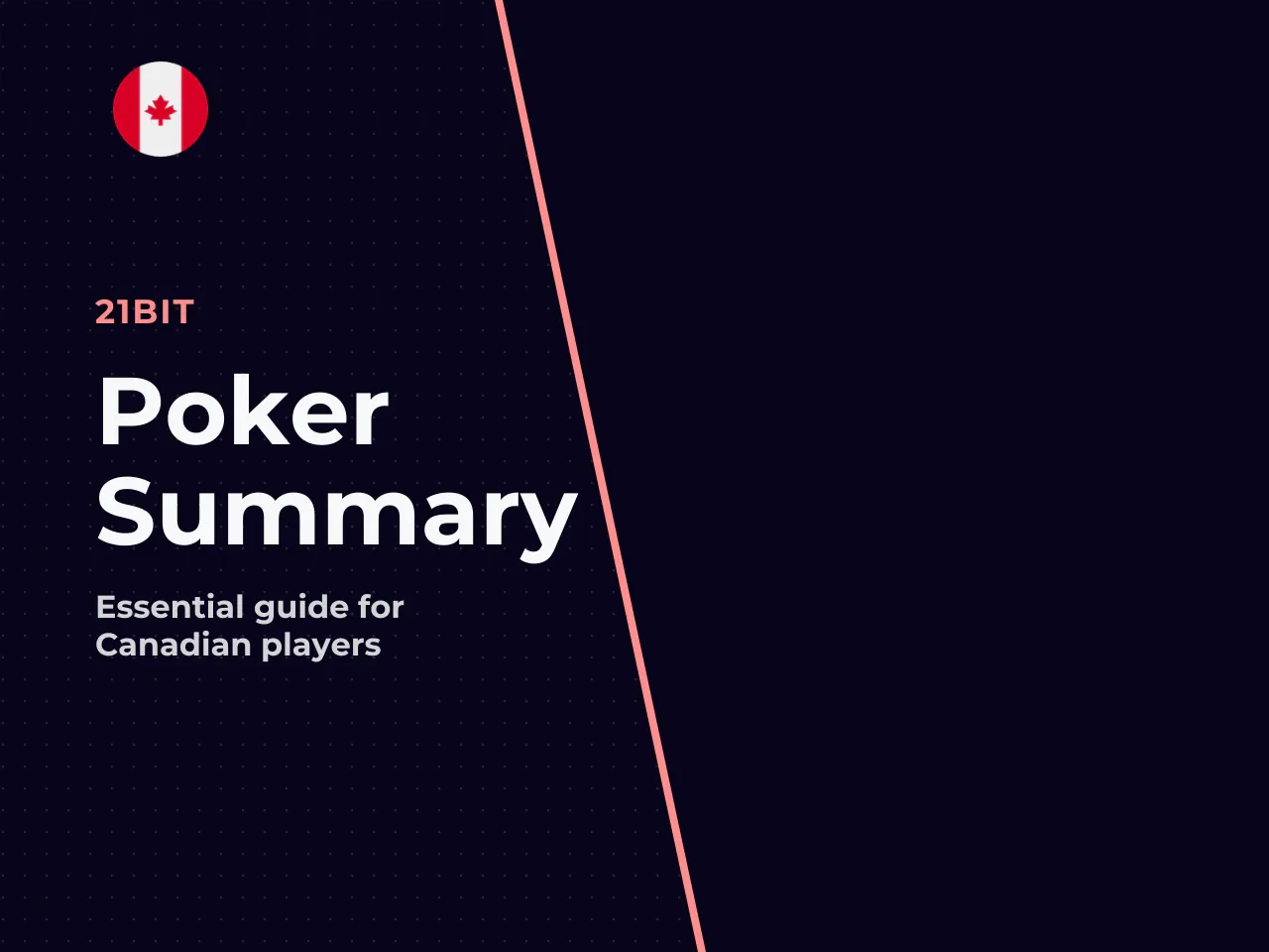 Conclusion Key Takeaways for Canadian Poker