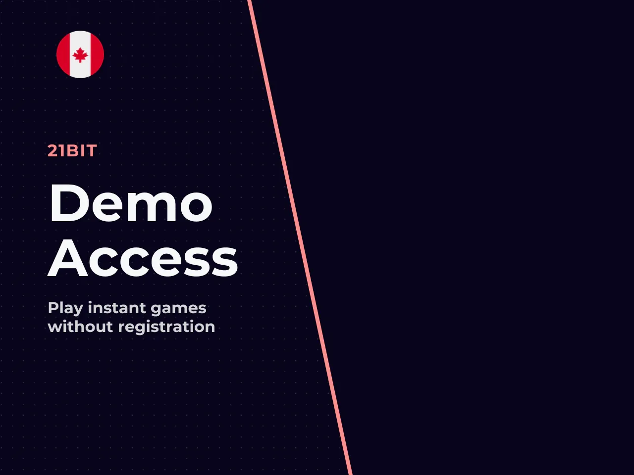 A practical note on access. Most