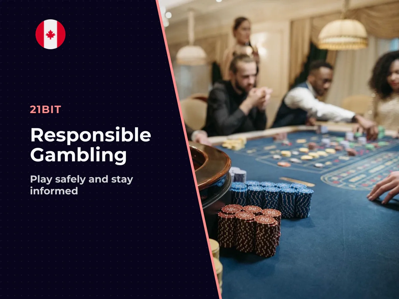 Responsible gambling notice. Gambling is entertainment