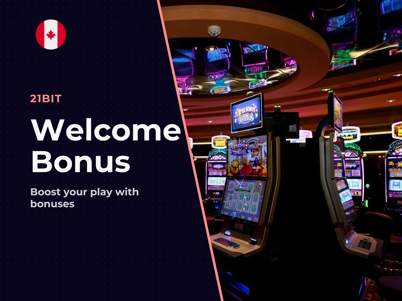 First deposit bonus and free spins